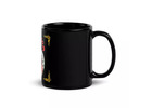 "Super Mom" Black Glossy Mug