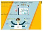 Best Data Analyst Certification Course in Delhi, 110047. #1 Top Online Live Data Analyst Training